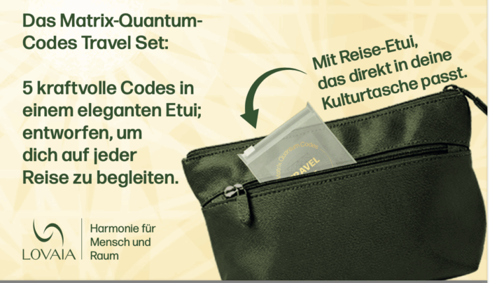 Travel Set mit Matrix-Quantum-Codes – Bild 2